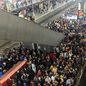 Estação do Brás na tarde de terça-feira (21), no primeiro dia de operação da Trivia Trens - Imagem: Reprodução/Redes Sociais